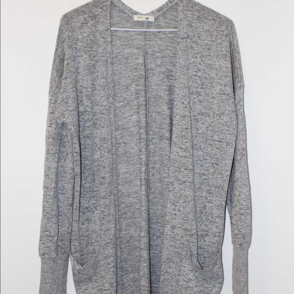 Long relaxed cardigan